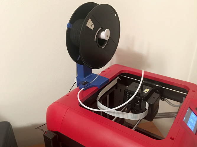 FlashForge Finder - Definitive Spool Holder Stand 3D Print 238194