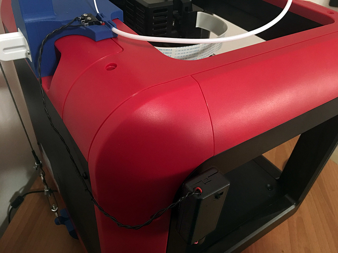 RED Flashforge Finder 3D Printer