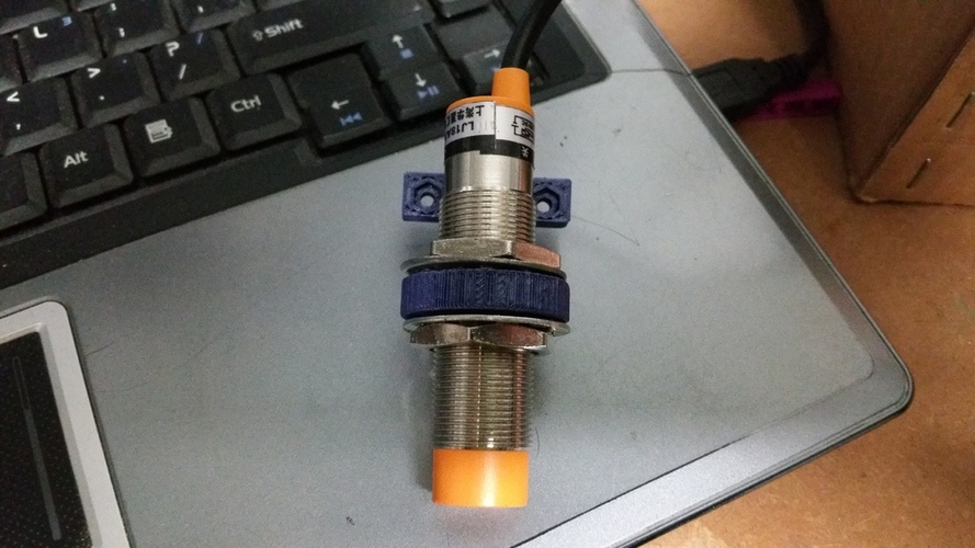 Proximity Switch Mount (18mm) (Update 2015-06-19) 3D Print 23824