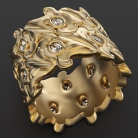 Baroque Ring Scrolls - Thumbnail 1