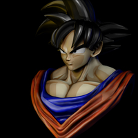 Goku bust - Thumbnail 1