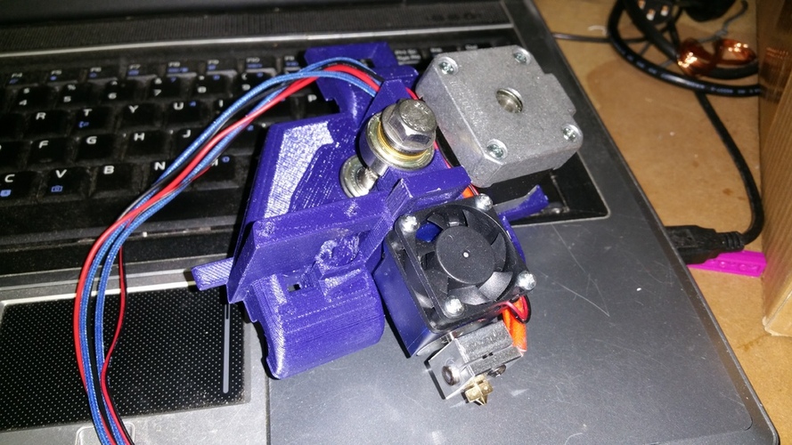 Adapto X Carriage LM10UU E3D-V6 (tool-less) (Update 2015-08-20) 3D Print 23828