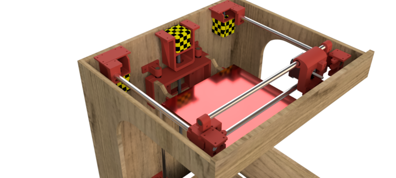 3D printers construction set for self build