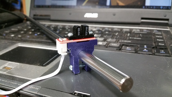 Opto Endstop Mount (for 10mm Rod)