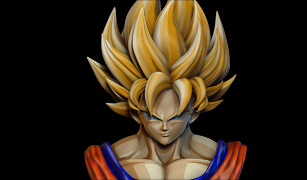 Goku bust