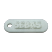 SEBAS Personalized keychain embossed letters - Thumbnail 2