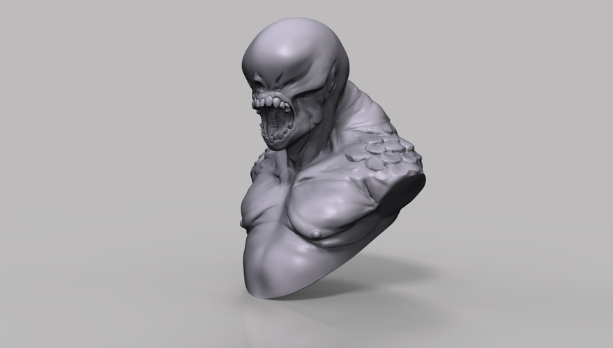 alien bust 3D Print 238311