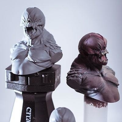 alien bust 3D Print 238312