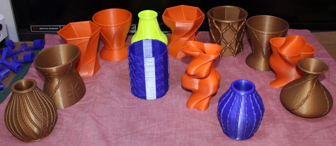 Vase #479 "Twisted Sister"  3D Print 238335