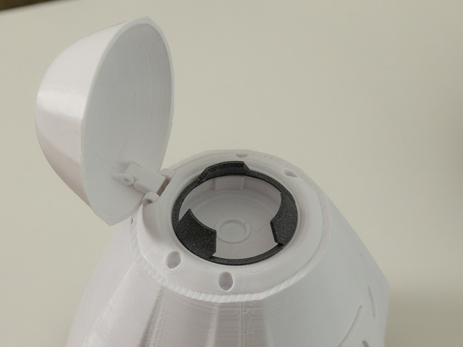 SpaceX Dragon 2 Crew Capsule     (updated; more STLs) 3D Print 238382