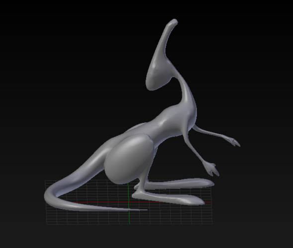 Parasaur Dino 1 of 5 3D Print 238385