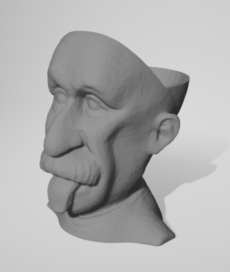 Einstein Planter - Pinshape