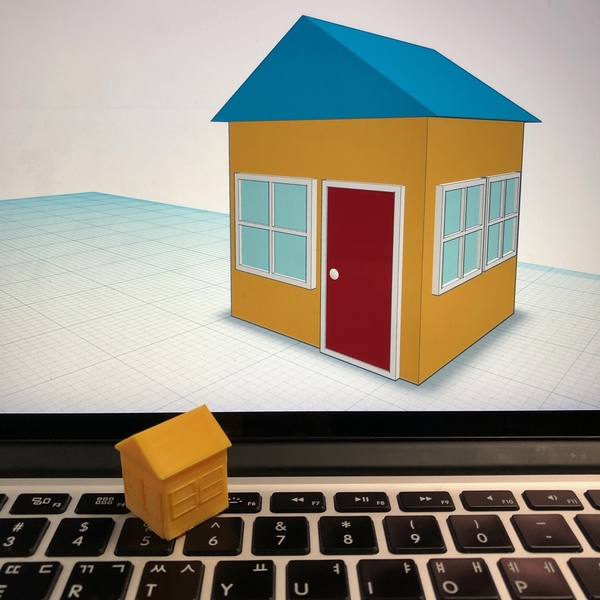 House Level 2 with Tinkercad