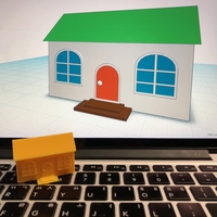 Small House Level 3 with Tinkercad 3D Printing 238402