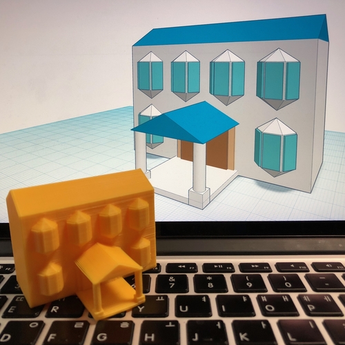 House Level 4 with Tinkercad