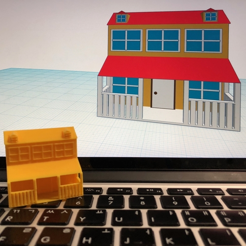 House Level 5 with Tinkercad