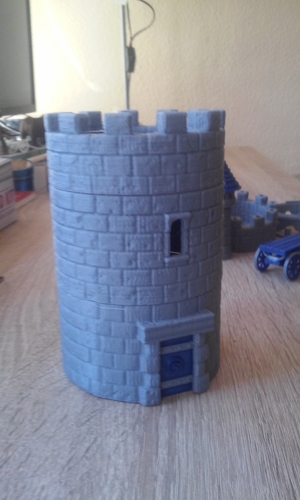 Modular Watchtower - WarGames - Scenary - UPDATE 3 3D Print 238433