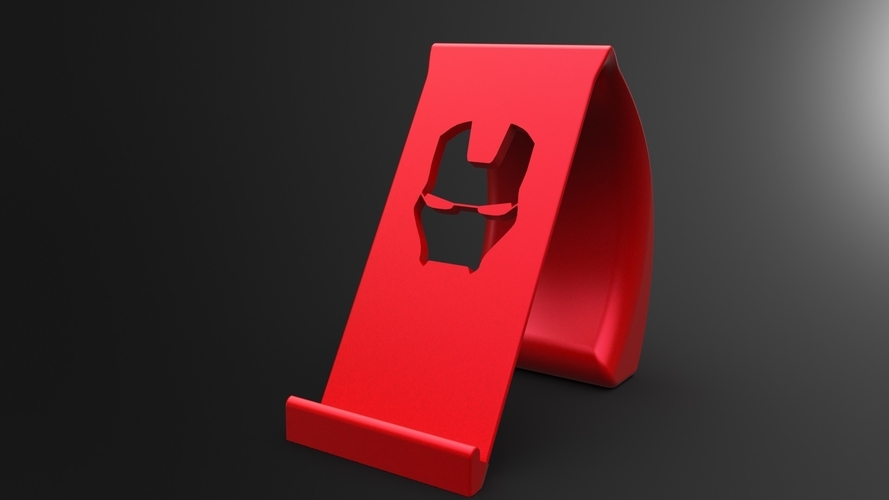 IRONMAN Phone Holder  3D Print 238444