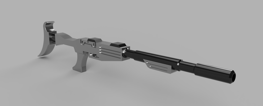 MK II Paladin Blaster Rifle STL File 3D Print 238517