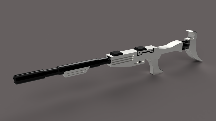 MK II Paladin Blaster Rifle STL File 3D Print 238518