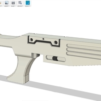 MK II Paladin Blaster Rifle STL File - Thumbnail 6