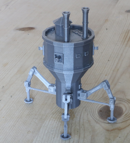 Steampunk Mobile Turret 3D Print 238534