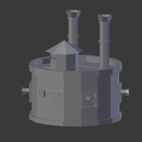 Steampunk Mobile Turret - Thumbnail 6
