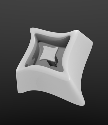 Ashtray  3D Print 238574