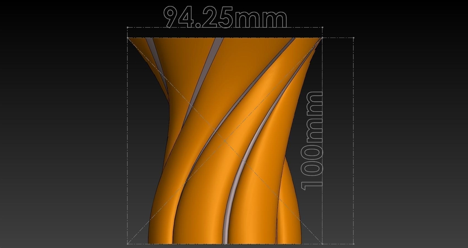 Vase #484 3D Print 238589