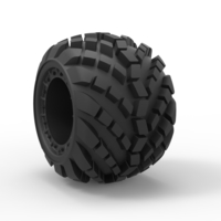 Diecast Arched offroad wheel - Thumbnail 2
