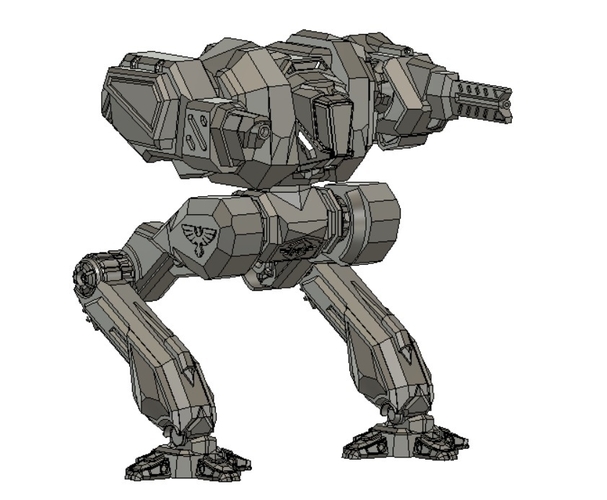 Battle Mech "Spartan"  3D Print 238599