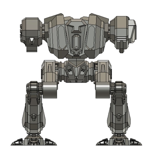Battle Mech "Spartan"  3D Print 238602