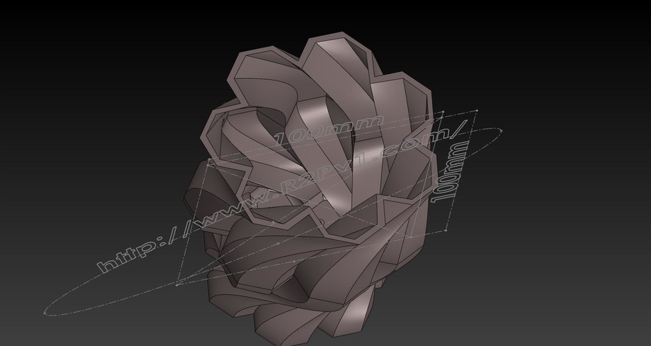 Vase #486 3D Print 238634