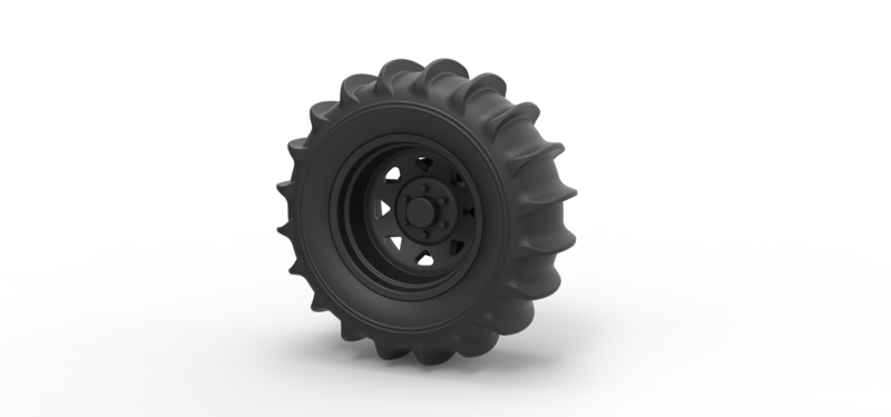 Diecast Rear wheel for Dune Buggy