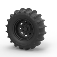 Diecast Rear wheel for Dune Buggy - Thumbnail 1
