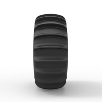 Diecast Rear wheel for Dune Buggy - Thumbnail 3
