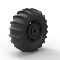 Diecast Rear wheel for Dune Buggy - Thumbnail 4