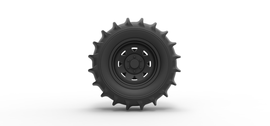 3d Printed Diecast Rear Wheel For Dune Buggy By Techitemsrock Pinshape