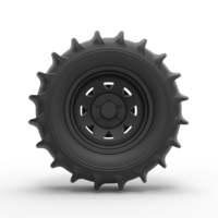 Diecast Rear wheel for Dune Buggy - Thumbnail 5