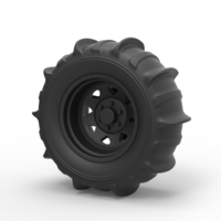 Diecast Wheel for sand - Thumbnail 1