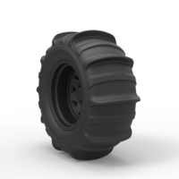 Diecast Wheel for sand - Thumbnail 2