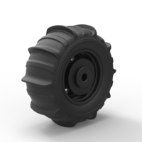 Diecast Wheel for sand - Thumbnail 4