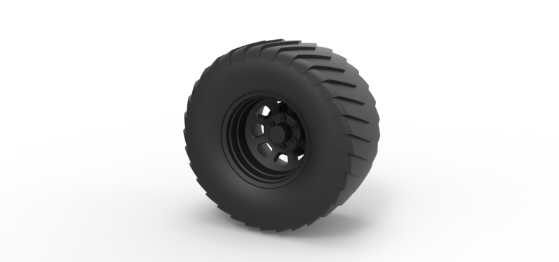 Diecast Wheel from Pulling truck
