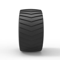 Diecast Wheel from Pulling truck - Thumbnail 3