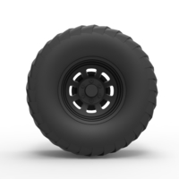 Diecast Wheel from Pulling truck - Thumbnail 5