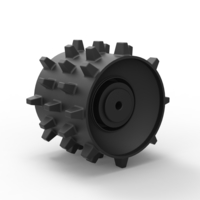 Diecast Compactor wheel - Thumbnail 4