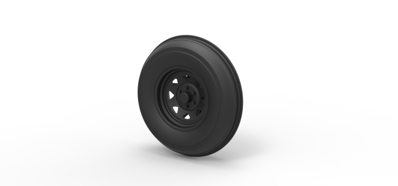 Diecast Front wheel for Dune Buggy