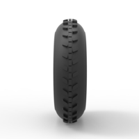 Diecast Front wheel for Dune Buggy 2 - Thumbnail 3