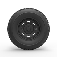 Diecast Front wheel for Dune Buggy 2 - Thumbnail 5