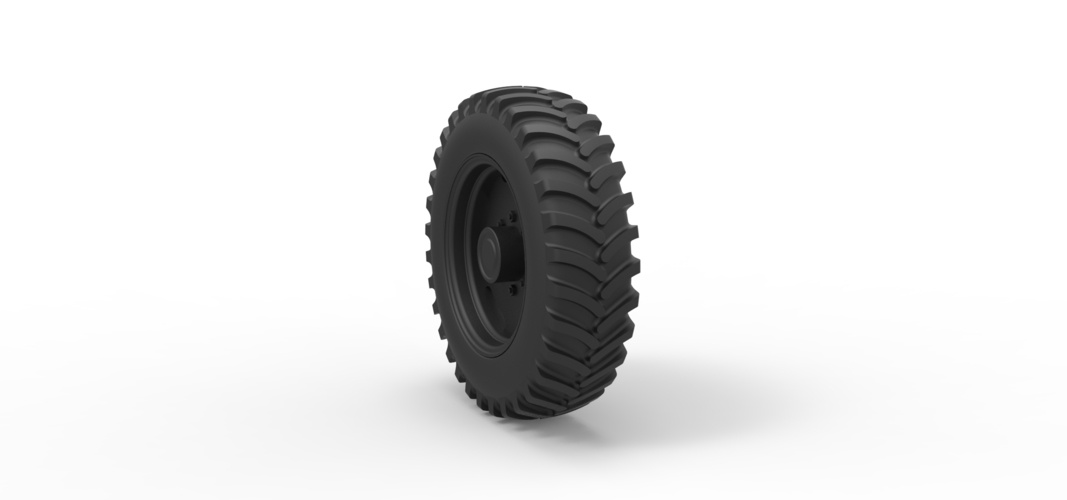 Diecast Tractor wheel 3D Print 238717